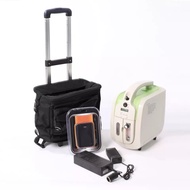 Wellect portable oxygen concentrator for ambulances use battery operated medical apparatus 93% high purity O2 machine travel and home use portable oxygen generator