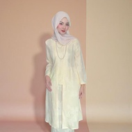 YAN@YAN Maysaa Premium Jacquard Kurung Modern Kebaya  Elegant Floral Texture | Size S–2XL-H2025092