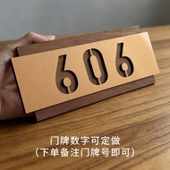 Double Edge Folding ver2 House Number Plate Address Sign Nombor Rumah (Customizable) 门牌号 号码牌 E5