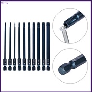 [BTGL] 1pc 100mm Blue   for Torx Screwdriver Bits Set Electric Screwdriver T7-T40