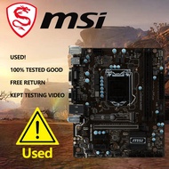 MSI b250m motherboard LGA 1151 i7/i5/i3 DDR4 32GB PCI-E 3.0 M.2 VGA DVI In B250 usb3.1 game PC mothe