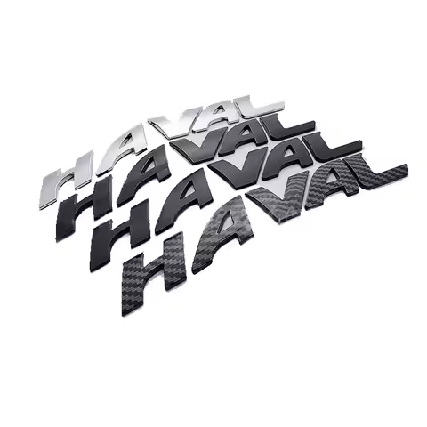 HAVAL logo trunnk label car stickers for Great Wall HAVAL F7 F7X rear boot English letter emblem ref