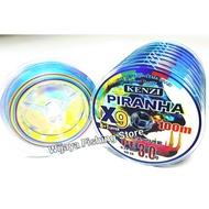 Fishing Line PE Kenzi Piranha x9 100m connecting Braided Fishing Line