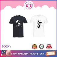 Mickey&amp;Minnie Couple Shirt/ Baju Couple/ baju lelaki perempuan/Tshirt Female / Male/ 100% Cotton/Unisex/Baju kosong