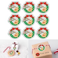 90pcs/lot Merry Christmas Decorative Sticker Baking Packaging Party Gift Sealing