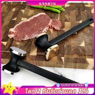 In stock-Steak Hammer Mallet Double-Sided Zinc Alloy Meat Pounder Maximizes Food Flavor Meat Hammer,