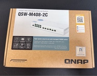 QNAP L2 Web管理型 10GbE switch 交換器 QSW-M408-2C