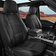 Car Seat Covers for 2015-2025 Ford F150 SuperCrew & 2017-2025 F250/F350/F450 Super Duty Crew Cab Pic
