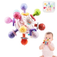 Baby Sensory Teething Toy Montessori Best Baby Teething Toy Infant Chew Giraffe Teething Rattle Toy 