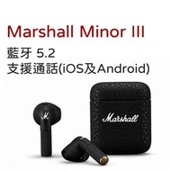 MARSHALL - Minor III 真無線藍牙耳機【香港行貨】