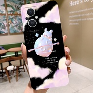 Case For Type OPPO RENO 7Z 5G Fashion BLACK AESTHETIC 003 Softcase Casemurah ID.8