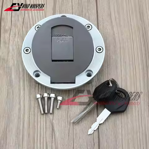 Motorcycle Gas Fuel Petrol Tank Cap Cover Lock For Yamaha TZR125 TZM150 FZR250 FZR400 YZF R1 R6 600 
