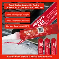 QR SCAN 50ML Loctite 518 GASKET FLANGES Sealant MEDIUM Strength SILICONE GAM JOINTS METAL COMPRESSOR