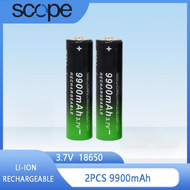 18650 Battery 3.7V 9900mAh Rechargeable Li-on Battery For Led Flash Light Batter