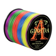 GHOTDA 300M 8 Strands Braided Line Lure Wire Bait Line Fishing Line