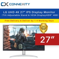 LG UHD 4K 27" IPS Display Monitor (3840 x 2160) 27UP600K-W LG Monitor 27 Monitor LG Monitor 4K Monit