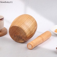 NB  1Set  Mortar And Pestle Set  Spice Pepper Crusher Bowl Pestle Mortar Tools Grinder Garlic Mixing Bowl Kitchen Tool n