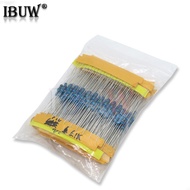 24values 1/4W 0.25W 1% 4.7k-68k Metal Film Resistor  component diy kit package Each 10PCS