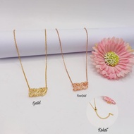 Newest 520 Pendant Women's Chain Titanium Necklace