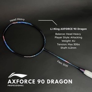 AXFORCE 90 TENSION 30 LBS BADMINTON RACKET READY TO USE WITH BONUS BAG AND WARRANTY