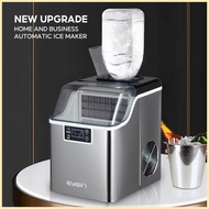 ☽ ✔ ▥ EYSIN IC100 Ice Maker Machine Home and Commercial Automatic Ice Cube Maker 30kg/24h