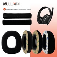 NullMini Replacement Earpads for Logitech Astro A40 A50 Gen3 Gen4 A10 Headset Headphones Leather Sle