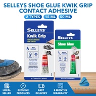 Selleys Shoe Glue Kwik Grip Contact Adhesive Strong Bond Weather Impact Resistant 2 Size 15ml 50ml S