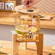 🔥OFFER🔥 Cold & Hot Glass Beverage Dispenser / Water Dispenser / Juice Dispenser / Transparent Tea Bu