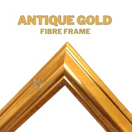CREATIVE Photo Frame | Antique Gold Fibre Frame  [8R/8R+/A4/10R/10R+/11R/12R/12R+/A3/Super 12R]