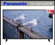 Panasonic國際 55吋 4K 智慧聯網液晶顯示器+視訊盒TH-55FX600W(二手電視專賣店)-223