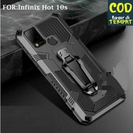 Infinix Hot 10S Casing Softcase Armor Soft Back Case Hardcase Infinix
