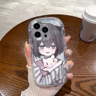 Soft Shockproof Holding Cat Girl Phone Case Suitable For OPPO A78/Reno 4 Pro/ A54/ A55/A53S/A56/A55S