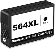 564XL Ink Cartridges for hp Black Replacement for 564 XL 1 Pack hp564xl for 7520 6520 5520 3520 4620