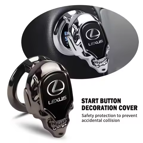 Car Interior Engine Start Stop Switch Button Cover Protective Accessories For Lexus LS IS350 ES300h 