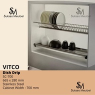 SC-700 VITCO / DISH DRIP VITCO / RAK PIRING GANTUNG VITCO