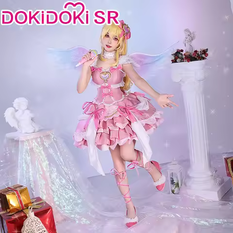 IN STOCK Hoshimiya Ichigo Cosplay Anime Aikatsu!Cosplay Costume DokiDoki-SR Women Cute Ichigo Cospla