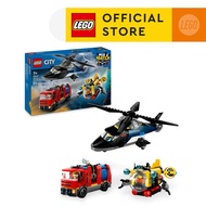 LEGO City 60462 Helicopter Fire Engine & Submarine Remix (874 Pieces)