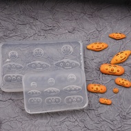 Miniature Food Toys Soft Clay Resin Clay diy Bakery Anpanman Making Transparent Silicone Mold