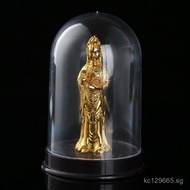 Wholesale Buddha Statue Accessories Guanyin Velvet Gold Plated Ornaments Car Decoration Creative Car