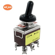 AC 250V 15A on/on 2 Position DPDT Toggle Switch with Waterproof Boot