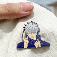 Gojo Satoru Enamel Pin Jujutsu Kaisen Anime Ryouiki Tenkai Domain Expansion