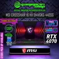 MSI Laptop Crosshair 16 HX D14VGKG-440SG Gaming Laptop / Intel Core i7 processor 14700HX / GeForce RTX 4070