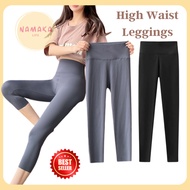 [NL] WOMEN'S LONG LEGGINGS 3/S4 PREMIUM DAILY SPORTS FITNESS DIET BODY PRESS YOGA HIPS RUNNING PANTS