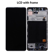 For Samsung Galaxy A51 2019 A515 A515F LCD Display Touch Screen Digitizer Frame