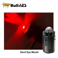 Lampu Tembak Laser Bullaes D2 Competition Devil Eye BULLAES D2 Laser Lampu Sorot Motor Mobil AES