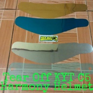 Tear off KYT c5 helmet or tear off KYT helmet or tear off helmet