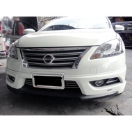 Nissan sylphy bodykit oem with paint spoiler 2014