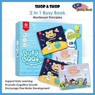 Kids Busy Book Quiet Book 4.5 Years Old Early Education Book Preschol Book Montessori Principle Kids