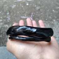 GELANG AKAR BAHAR HITAM akar Bahar asli