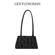 Gentlewoman Ballerina Nylon Hotfix Black ผู้หญิง สะพายข้าง กระเป๋าถือ กระเป๋านักบัลเล่ย์ สินค้ามาใหม